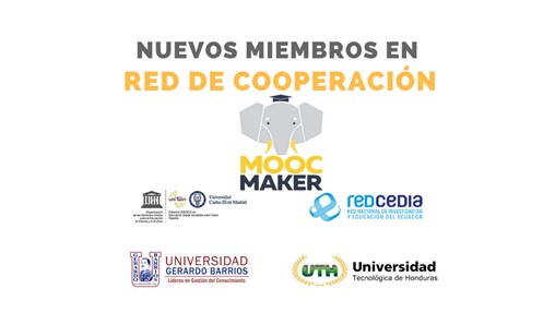 Nuevos miembros en red de cooperación MOOC-Maker