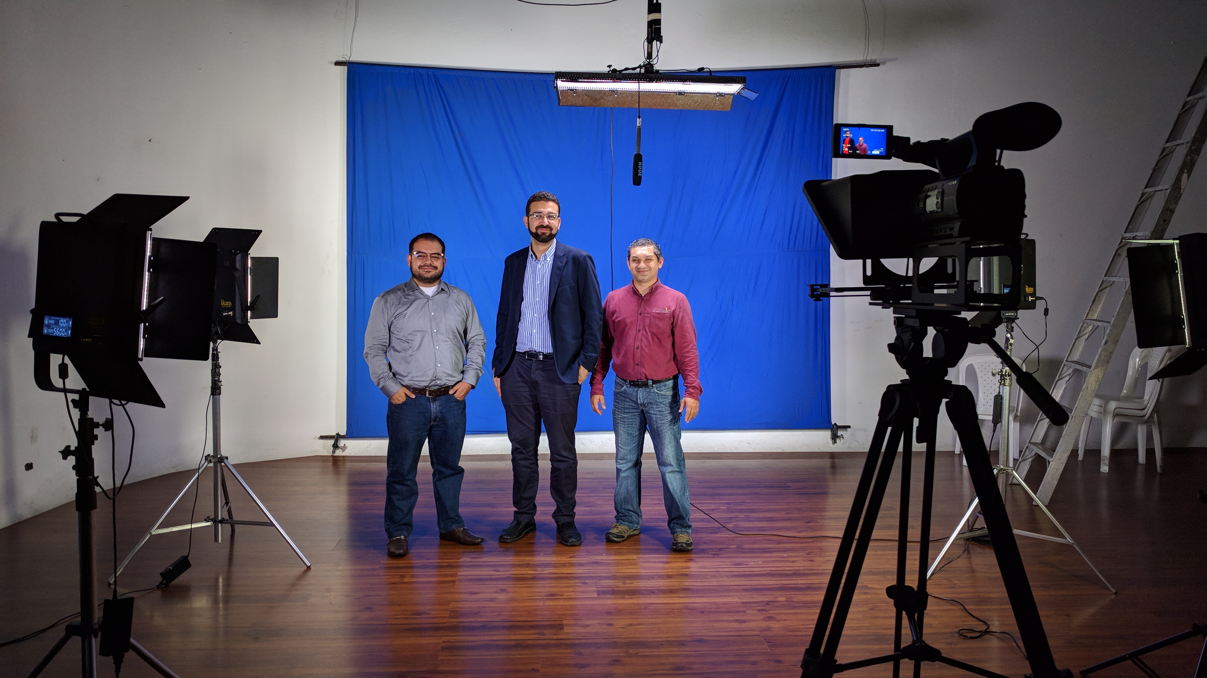 MOOCs recording studio in Universidad del Cauca