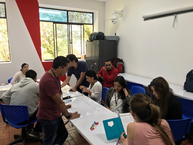 Teacher training workshop in UNICAUCA