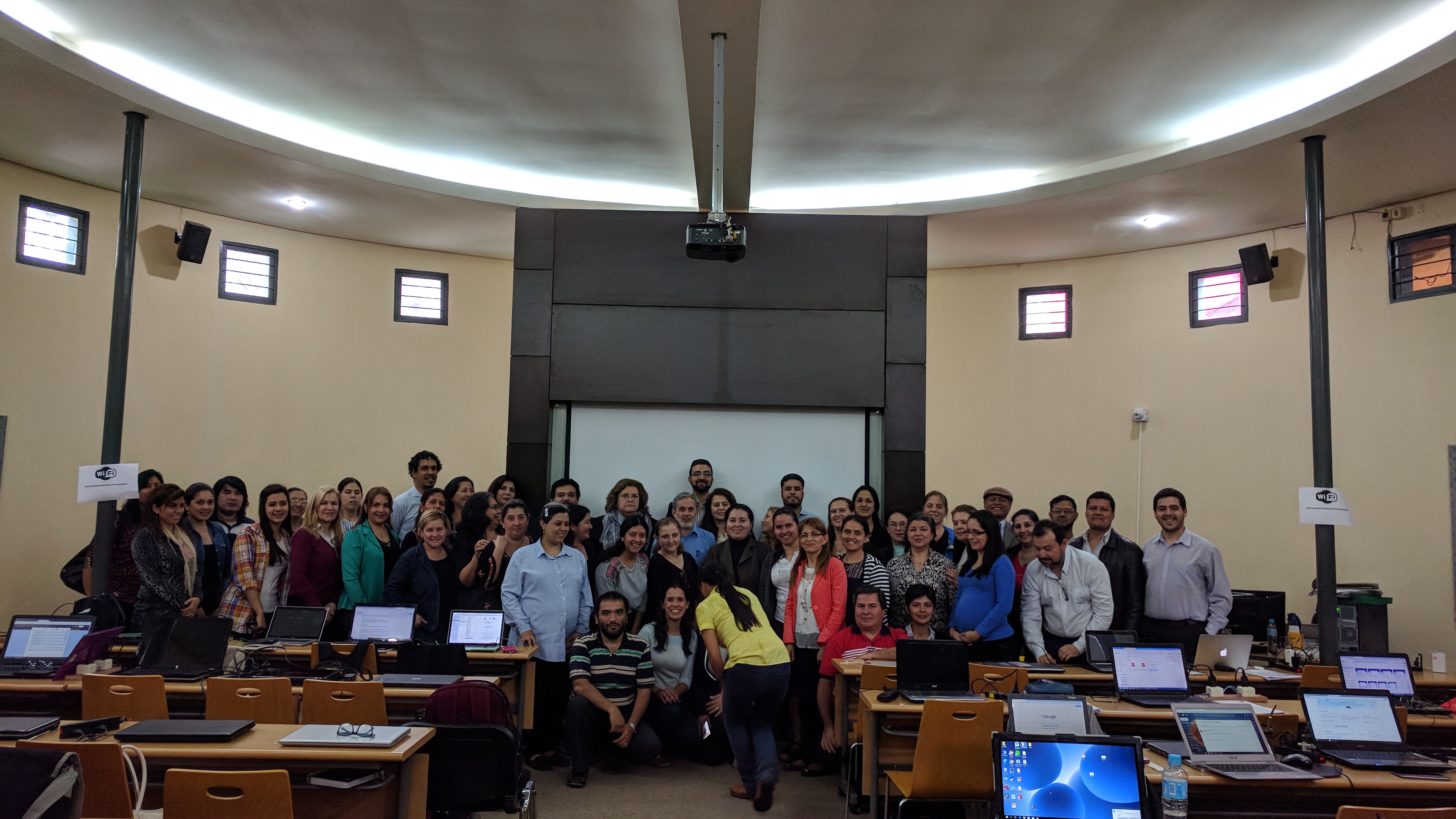Conference and workshop at Universidad Nacional de la Asunción